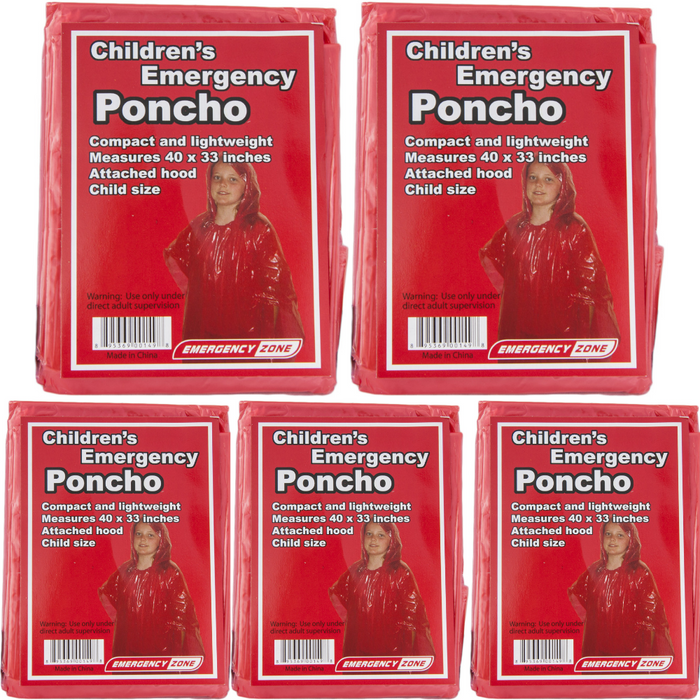 Children's Emergency Poncho - Emergency Zone