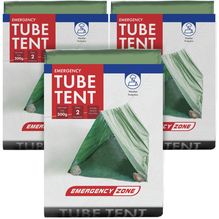 2 Person Green Emergency Tube Tent