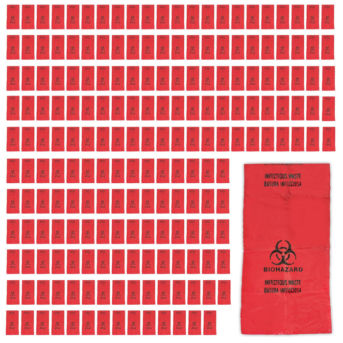 Red Biohazard Bag - Emergency Zone