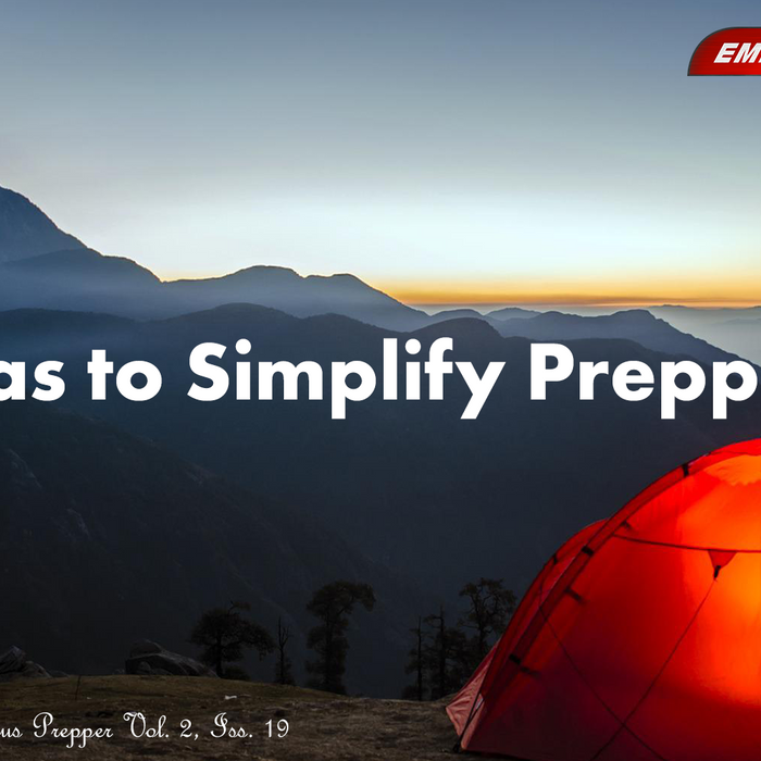 9 Ideas to Simplify Prepping