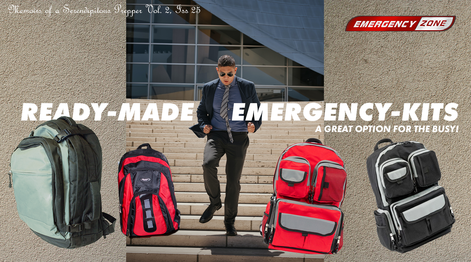 Ready Made Emergency Kits - A Great Option for the Busy!