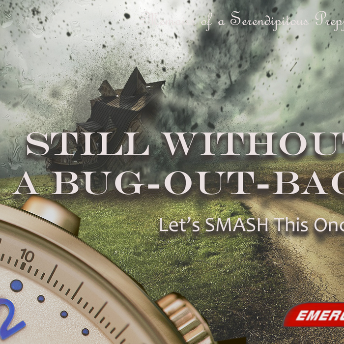 Still Without a Bug-Out-Bag?  Let's SMASH This Once and for ALL!