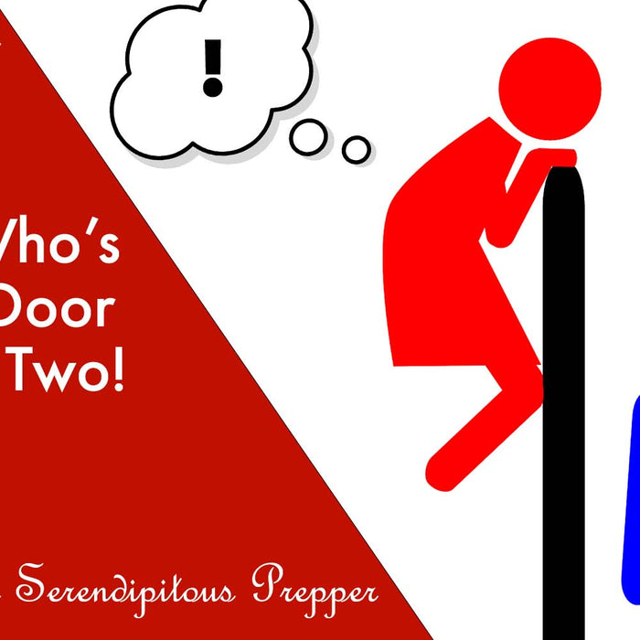 Guess Who's Behind Door Number Two!