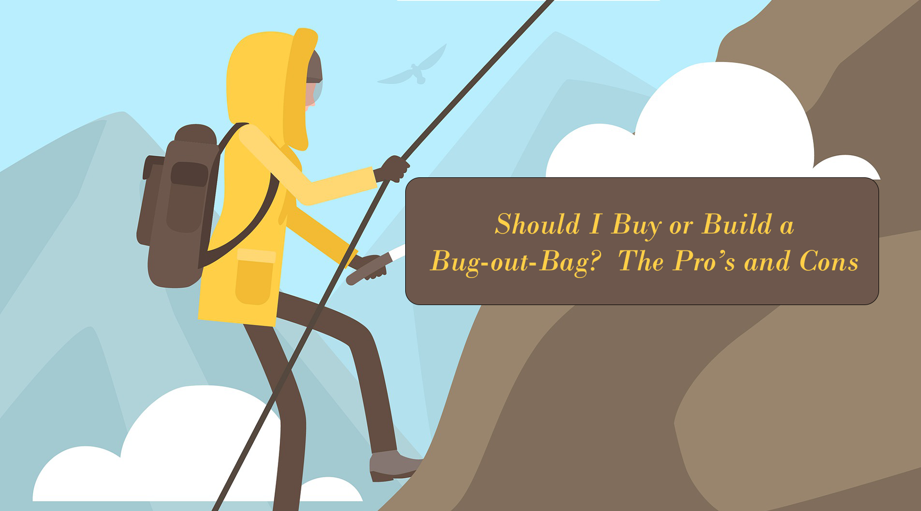 Should I Buy or Build a Bug Out Bag? The Pros and Cons