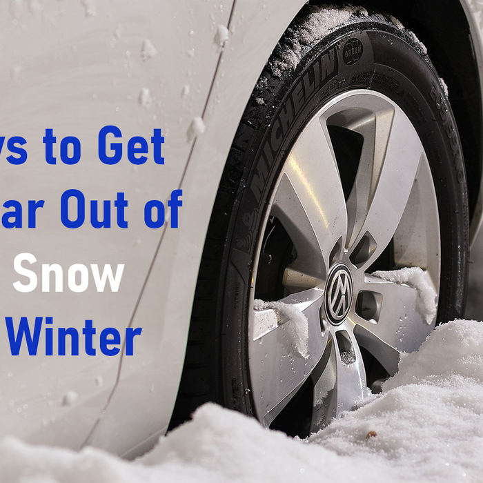 7 Ways to Get Your Car Out of The Snow This Winter
