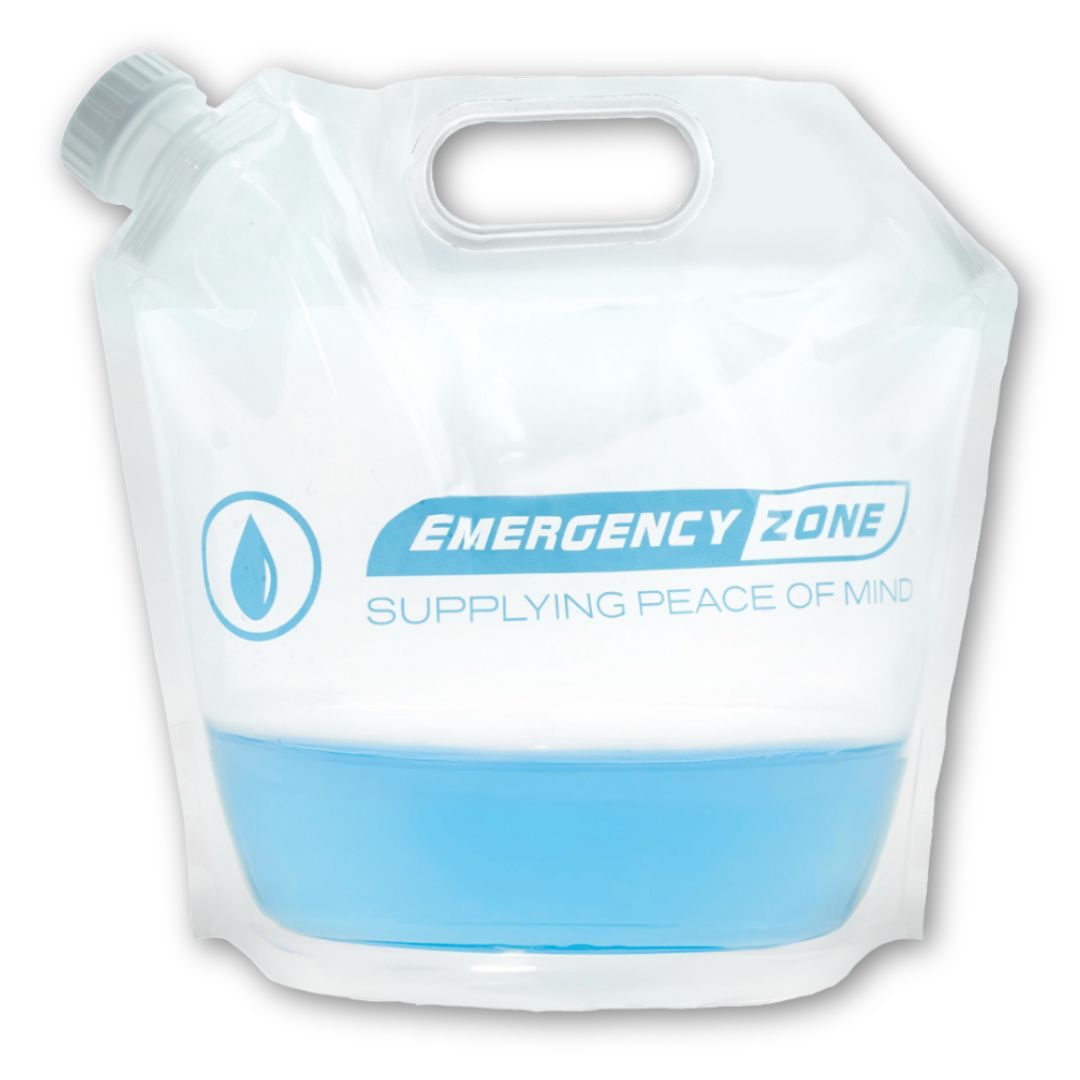 4 Liter / 1 Gallon Ultralight Water Pouch with Water Treatment