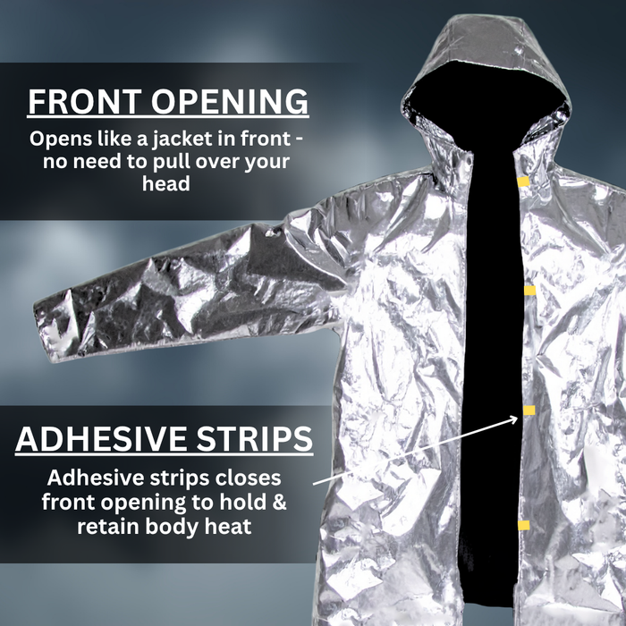 Reflective Poncho - Bulk Pack of 200