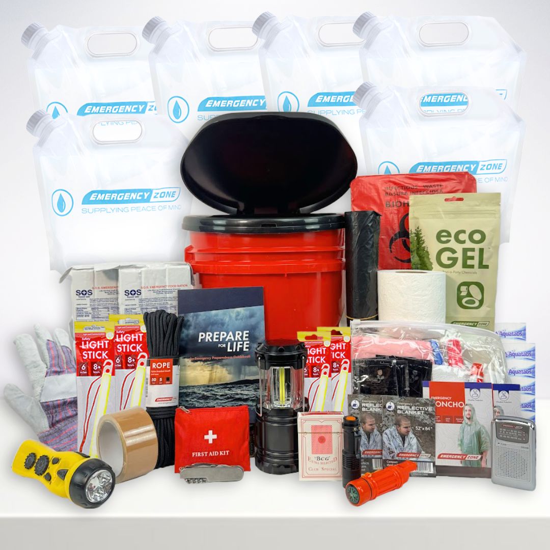 REGENAセット Complete Hurricane Survival Kit for 2 People | Free Shipping