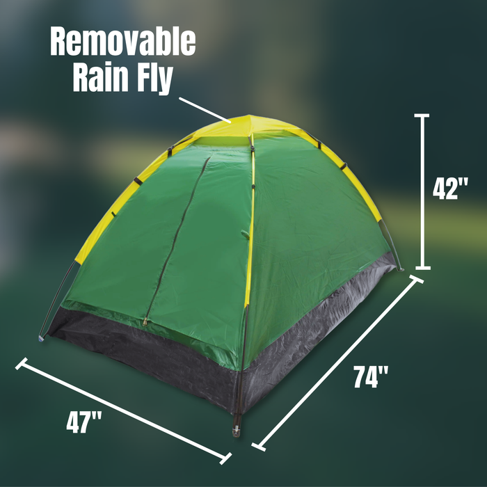 compacte tent Ultralight 2 Person Backpacking Compact Dome Tent Free 2 Day Shipping — Emergency Zone