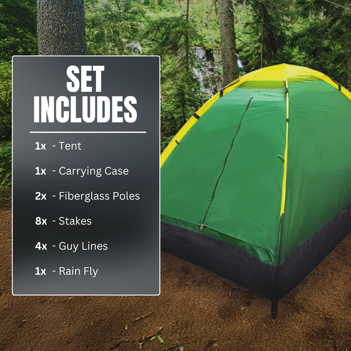 compacte tent Emergency Zone Ultralight 2 Person Compact Dome Tent