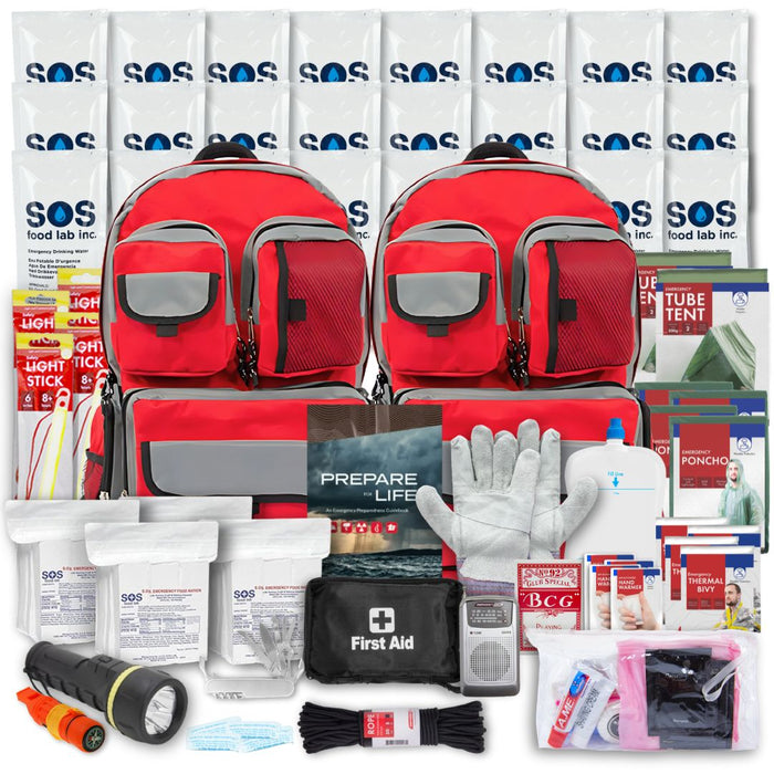 survival gear and equipment Complete 4 Person Emergency 72 Hour Survival Kit with Free Shipping — Emergency Zone