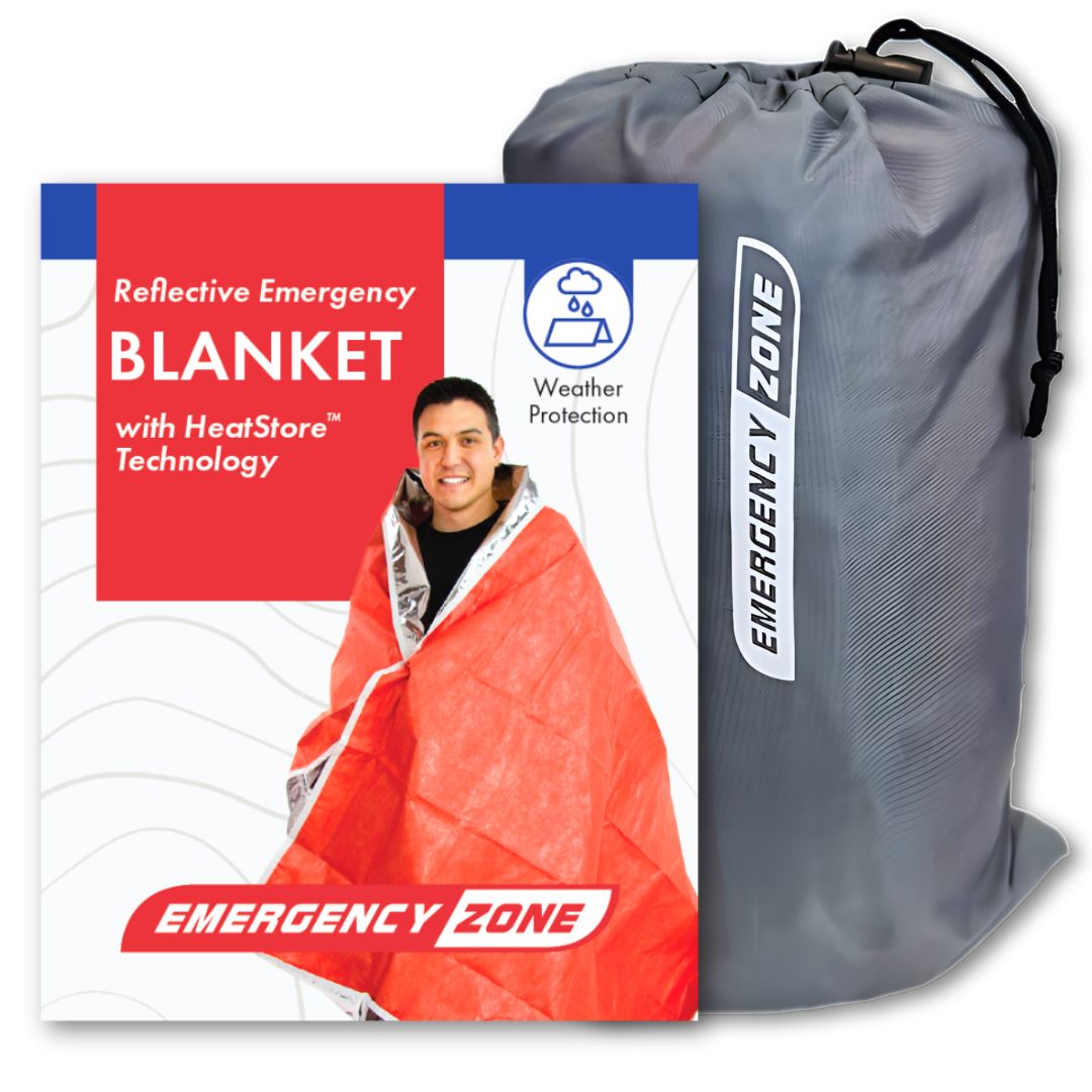 HeatStore Reflective Blanket - Non-Woven Nylon Fibers & Common Mylar ...