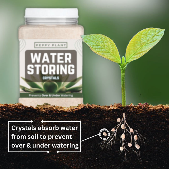 Water Storing Crystals