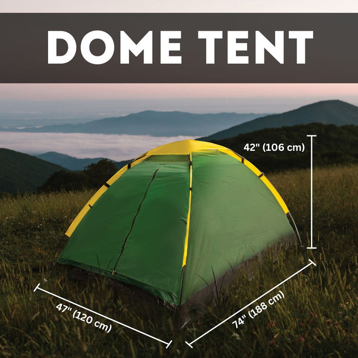 stealth camping tent Stealth Tactical Bug-Out Bag with Dome Tent and Waterproof Covering — Emergency Zone