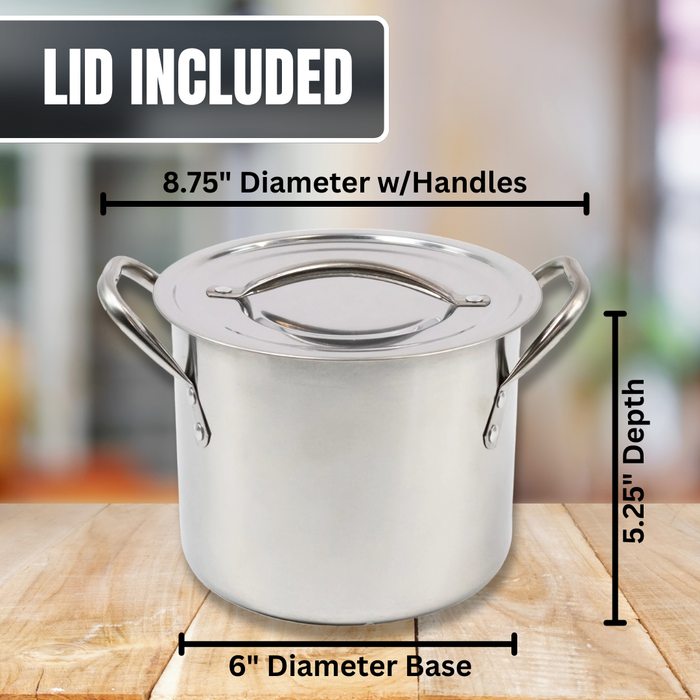 Stainless Steel Pot with Lid