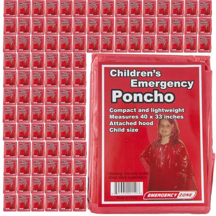 Children's Emergency Poncho - Emergency Zone