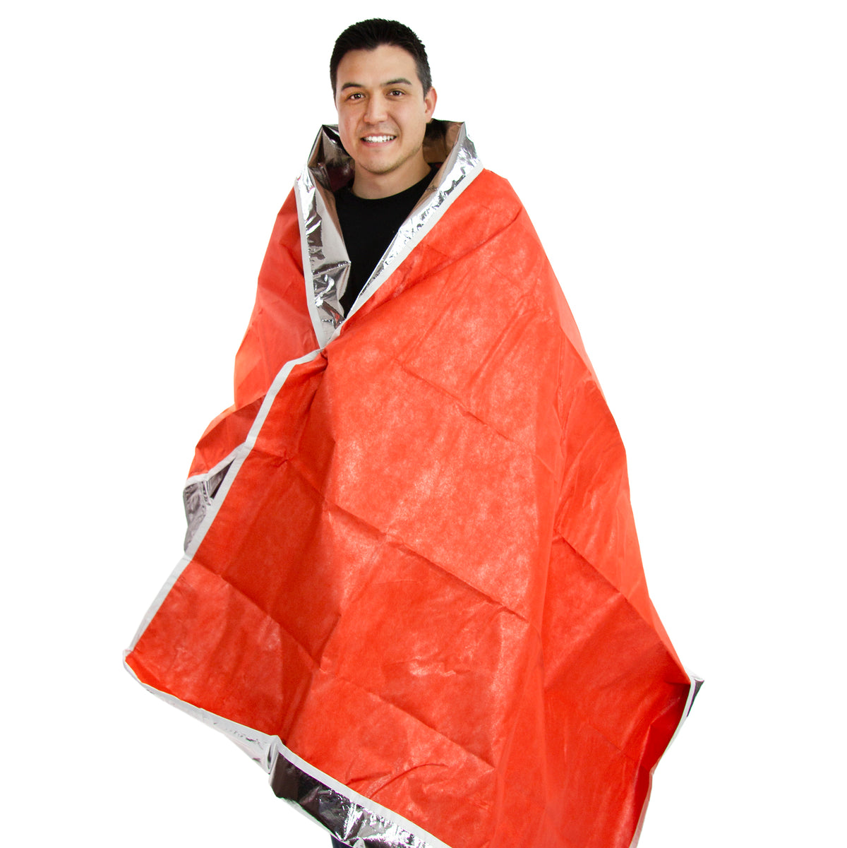 HeatStore Reflective Blanket NonWoven Nylon Fibers & Common Mylar