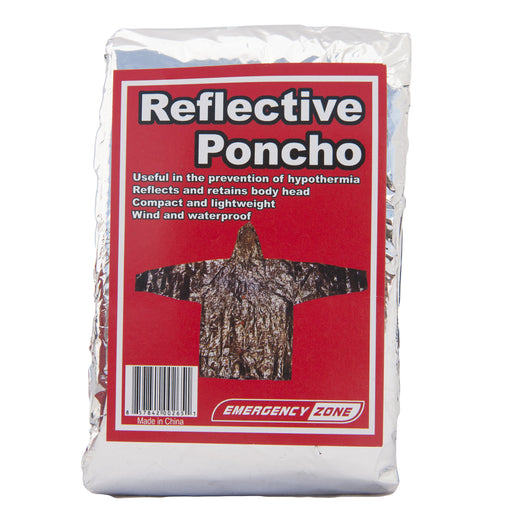 Reflective Poncho - Emergency Zone
