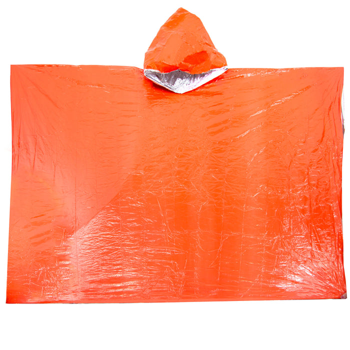 Cold Weather Survival Poncho with ThermaSave Technology — Emergency Zone