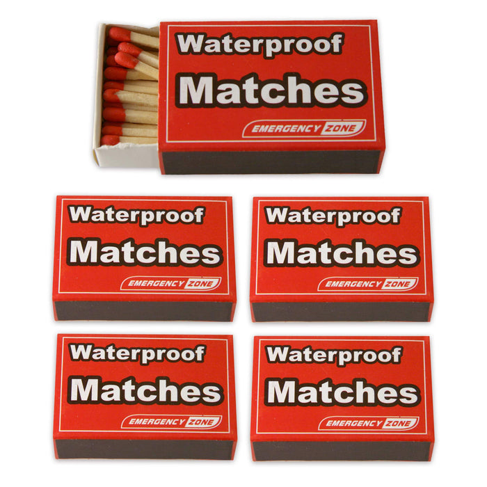 Waterproof & Stormproof Matches - Emergency Zone