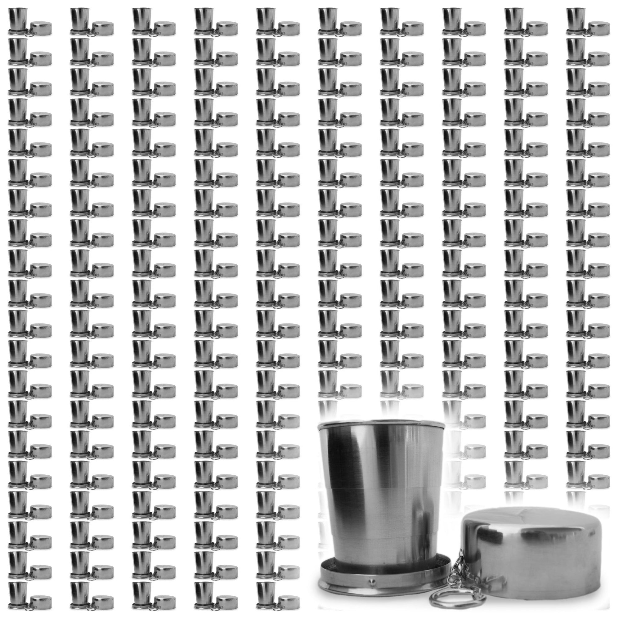 Collapsible Stainless Steel Cup — Emergency Zone