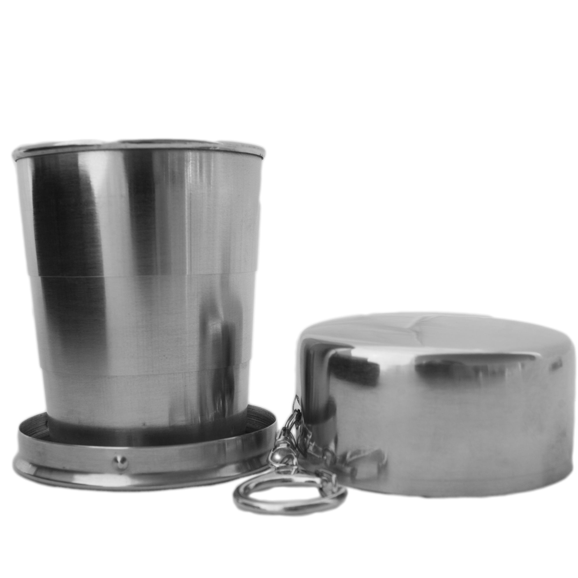 Collapsible Stainless Steel Cup — Emergency Zone
