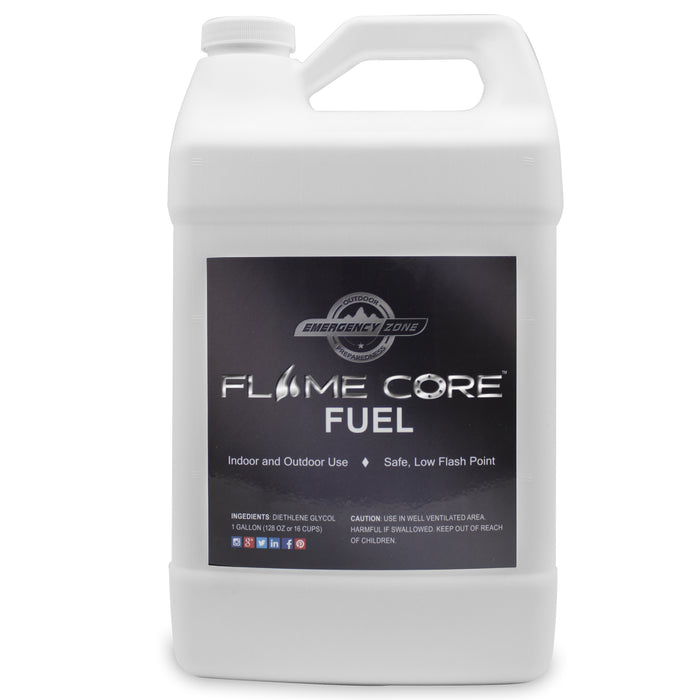 FlameCore Fuel 1 Gallon Refill - Emergency Zone