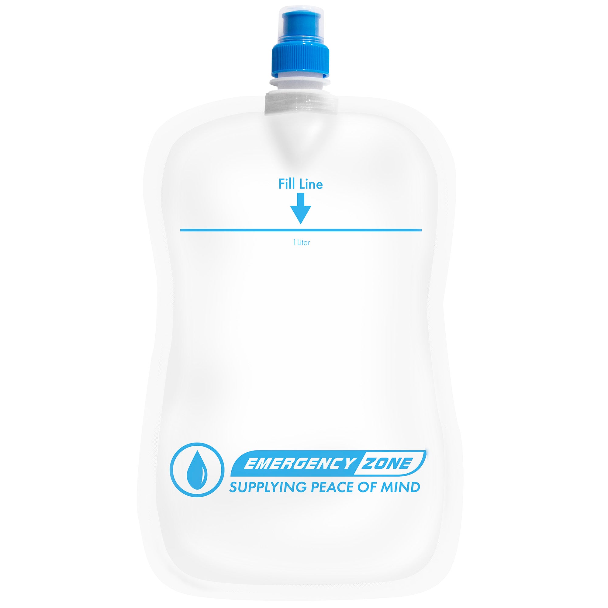 Folding 1L Water Container — Emergency Zone
