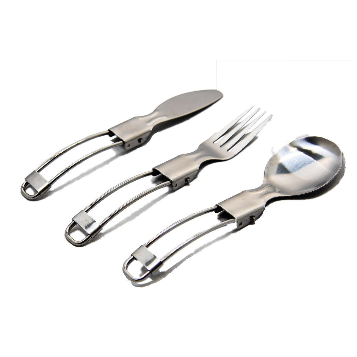 Foldable Stainless Steel Utensil Set — Emergency Zone