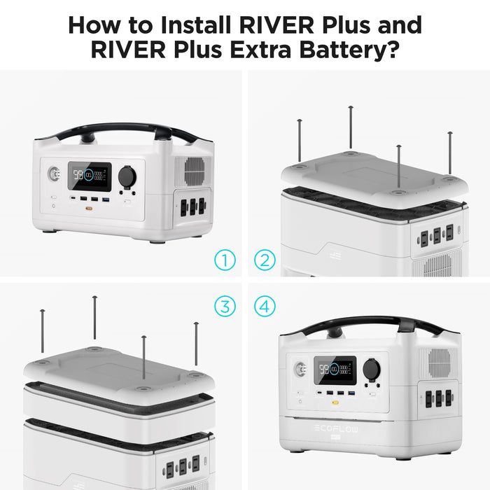 EcoFlow River Plus Extra Battery