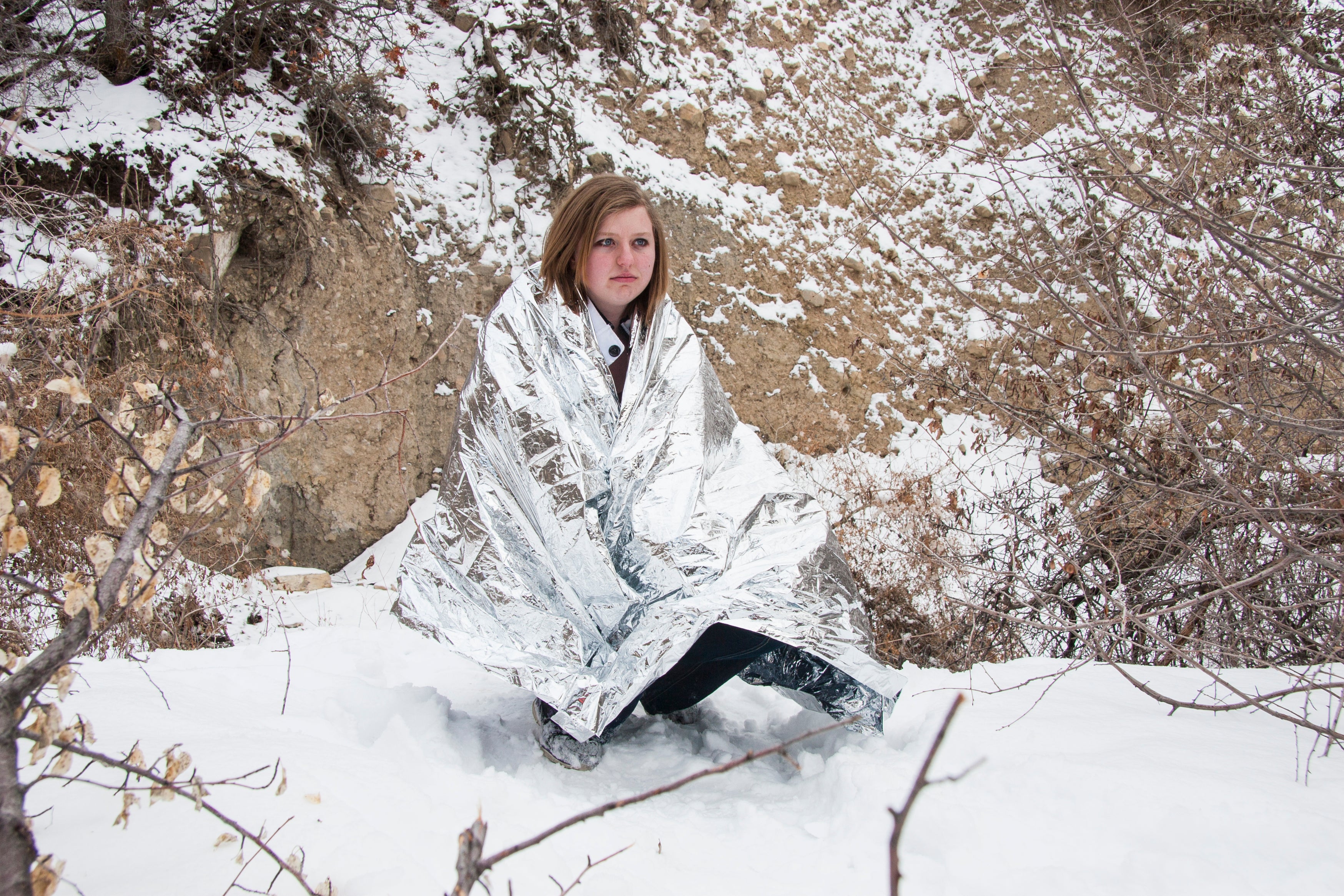 EDC Emergency Reflective Blanket Same Material as Common Mylar