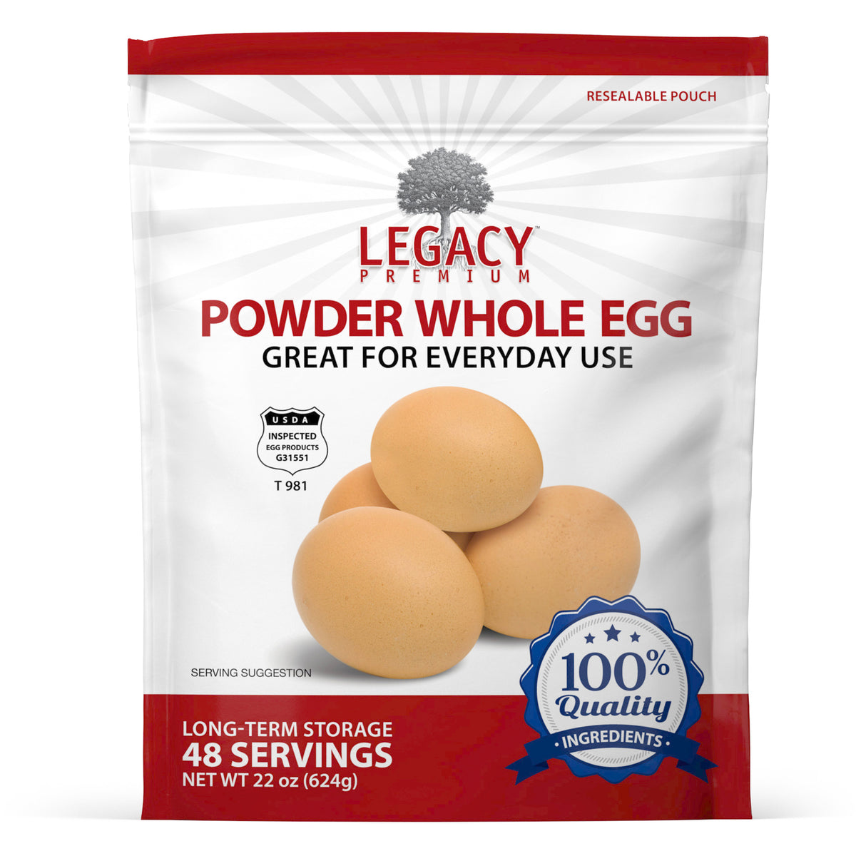 Whole Powdered Eggs Emergency Zone