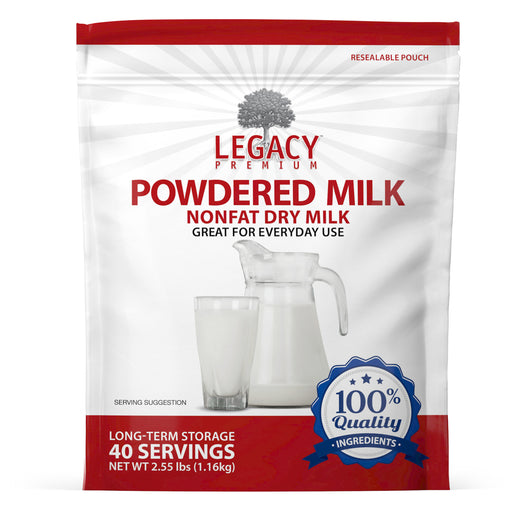 Legacy USDA Grade "A" Powdered Milk - Emergency Zone